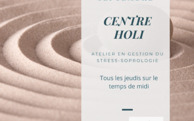 Nouveau cours de sophrologie en gestion du stress- Centre de santé Holi