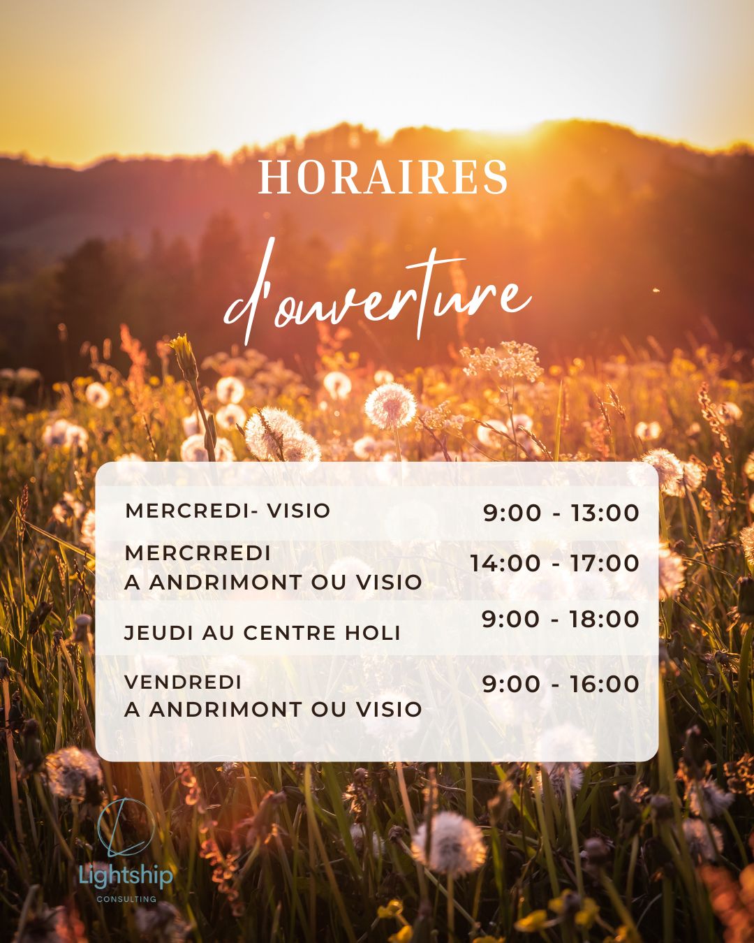 horaires