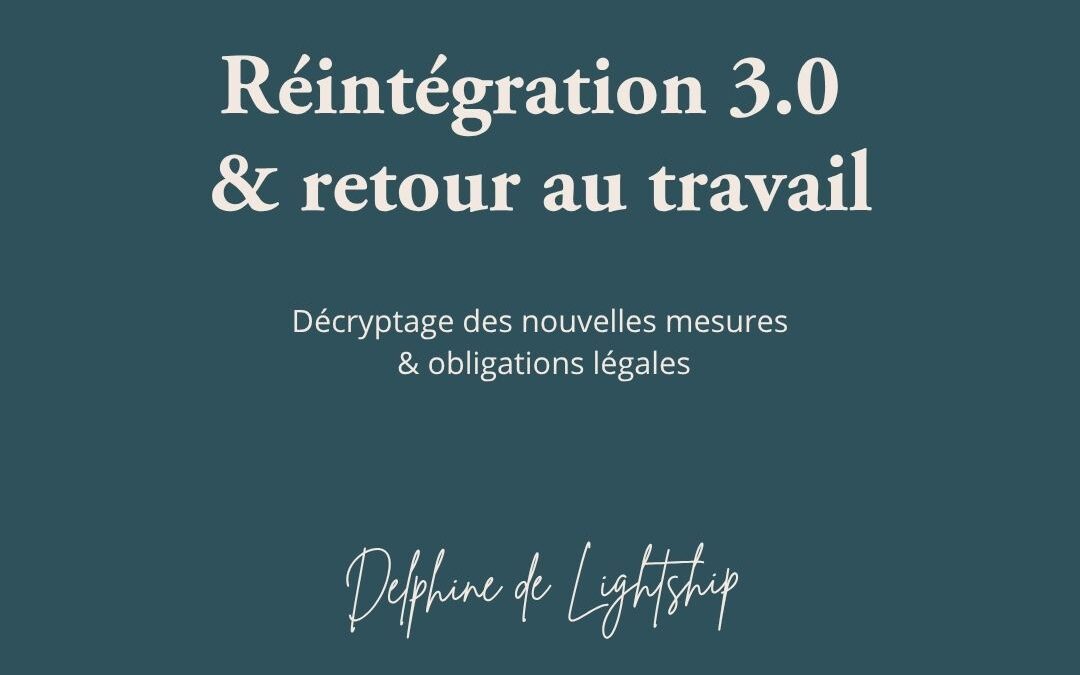 réintégration trajet