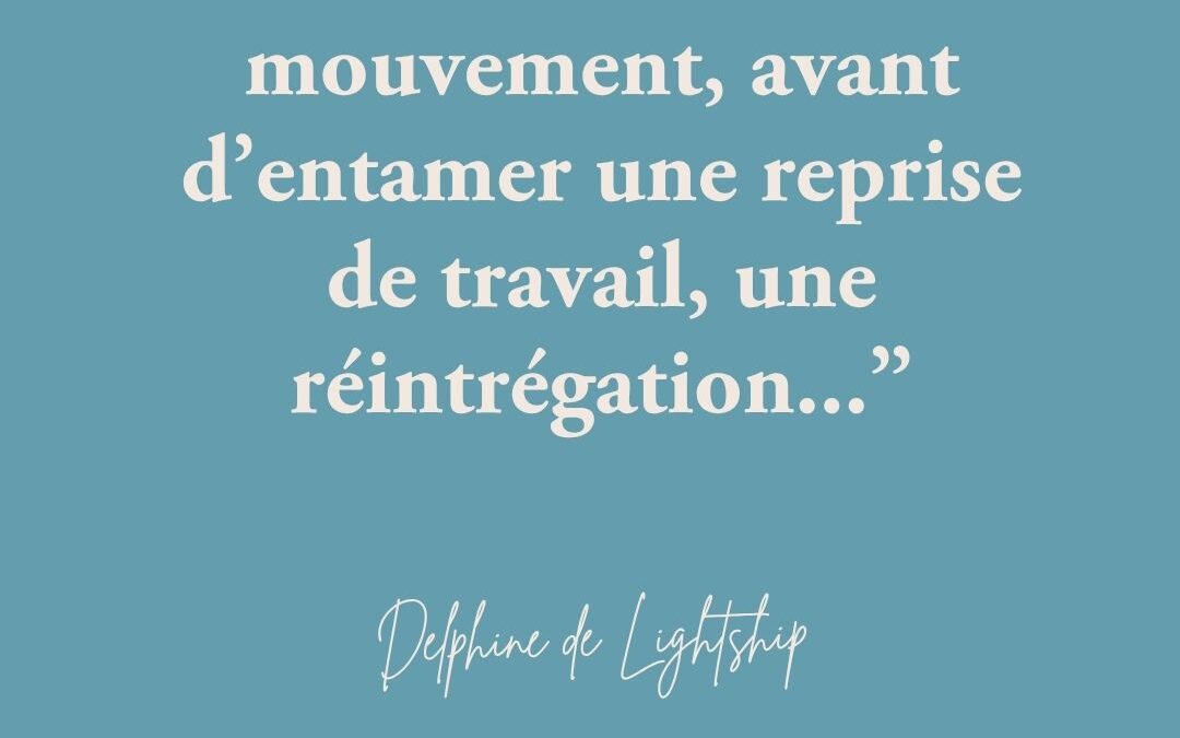 remise en mouvement