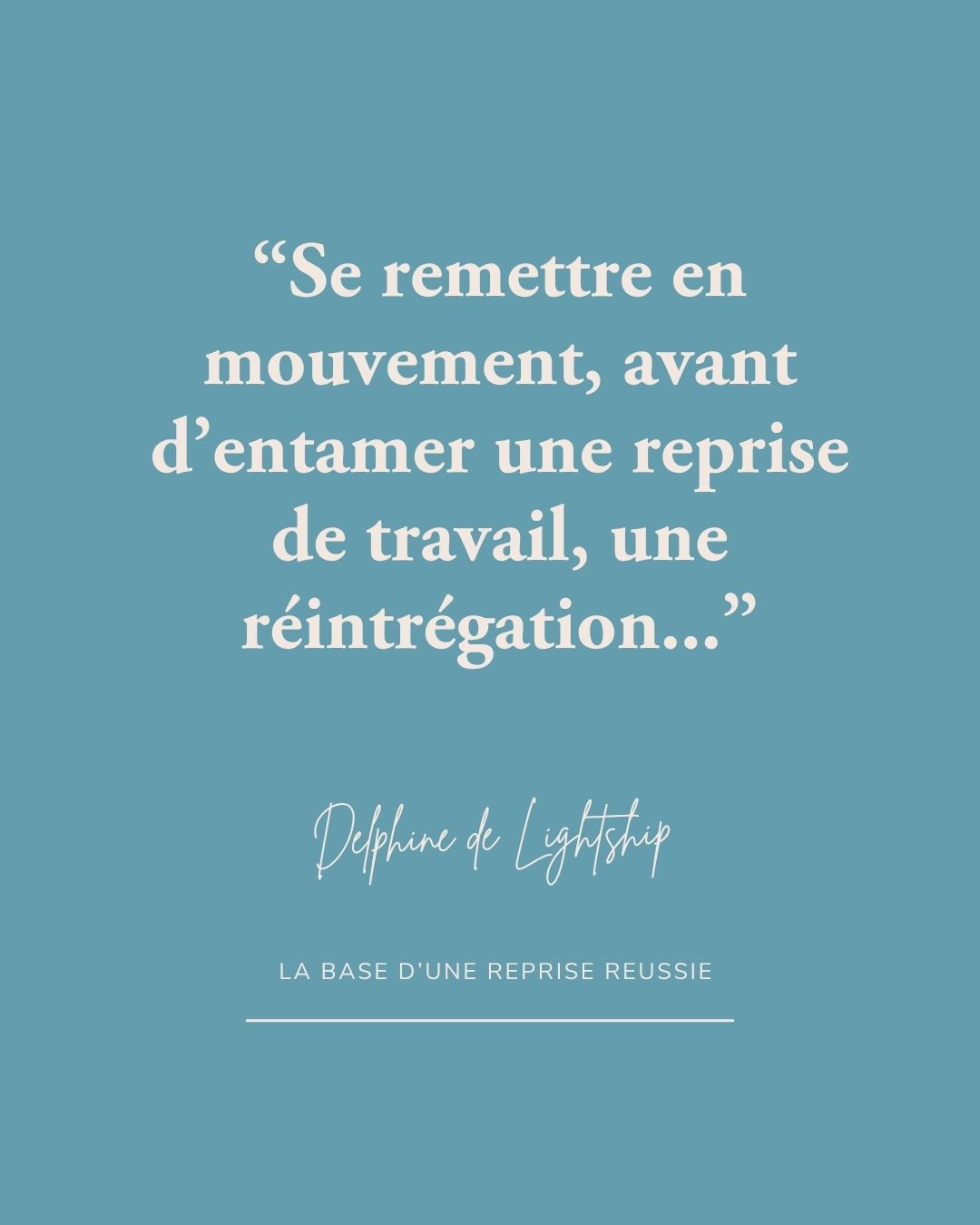 remise en mouvement remise en mouvement